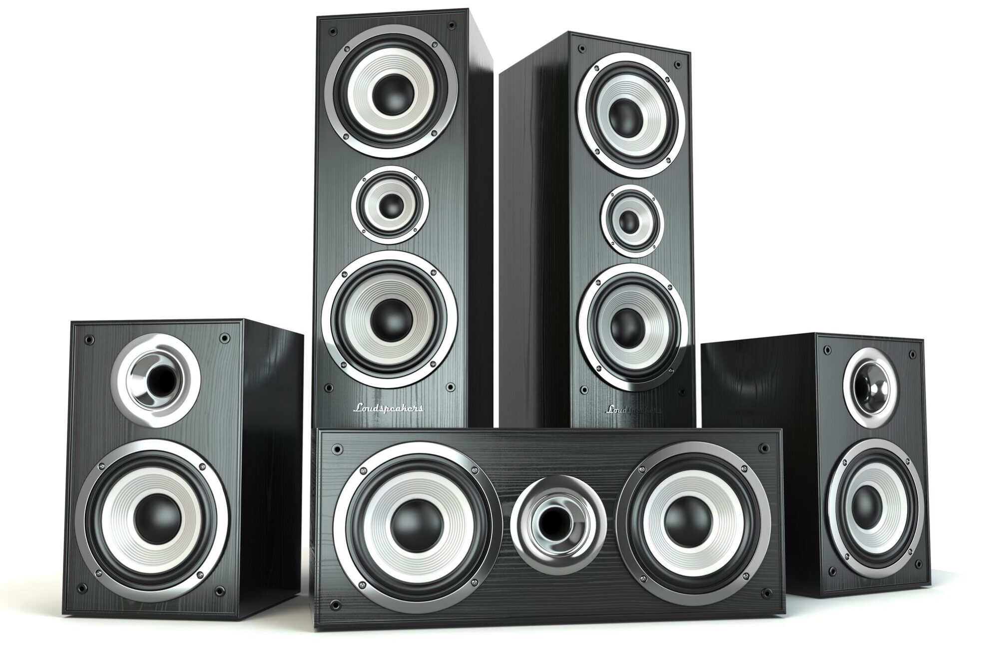 Audio speakers. Loudspeakers